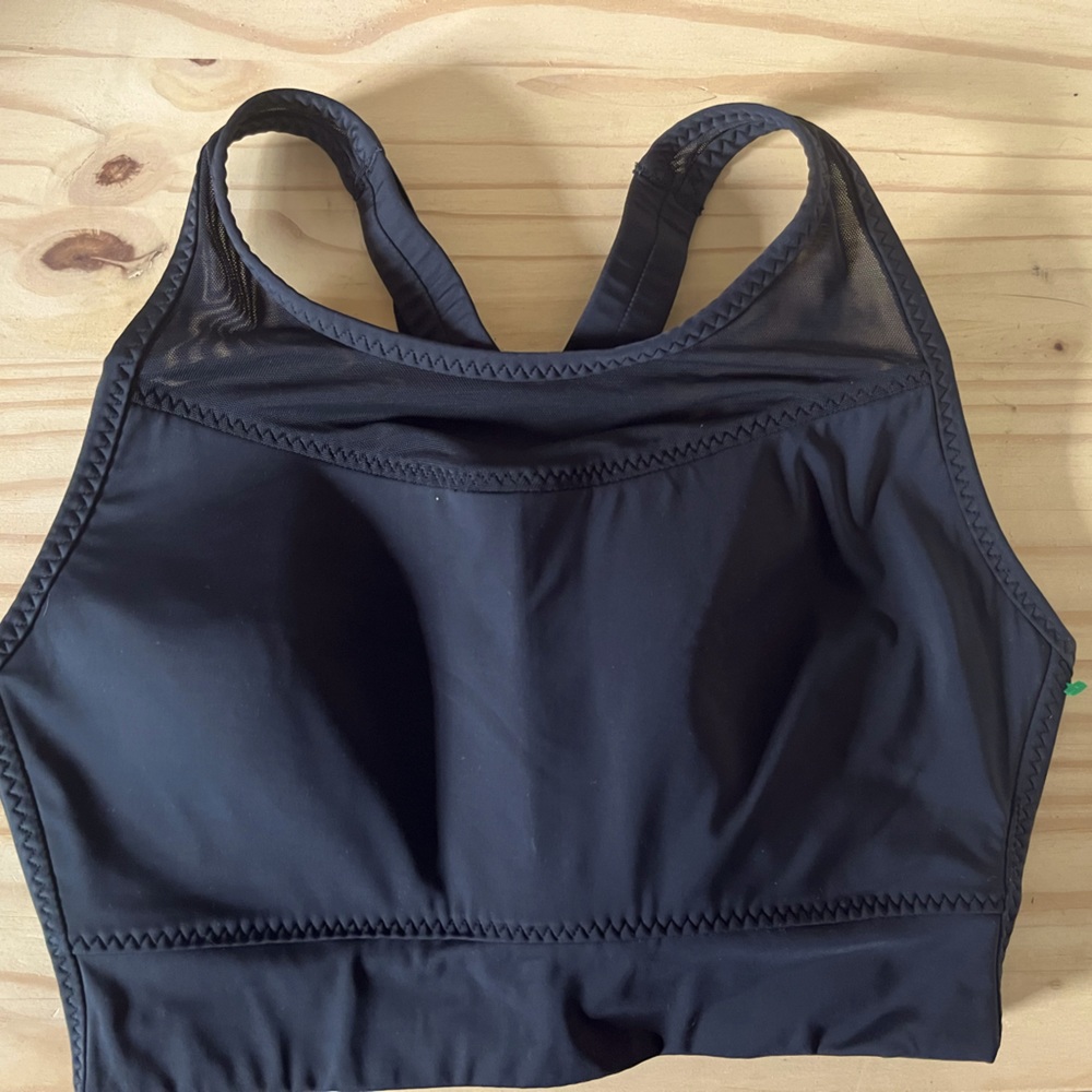Athleta black sports bra